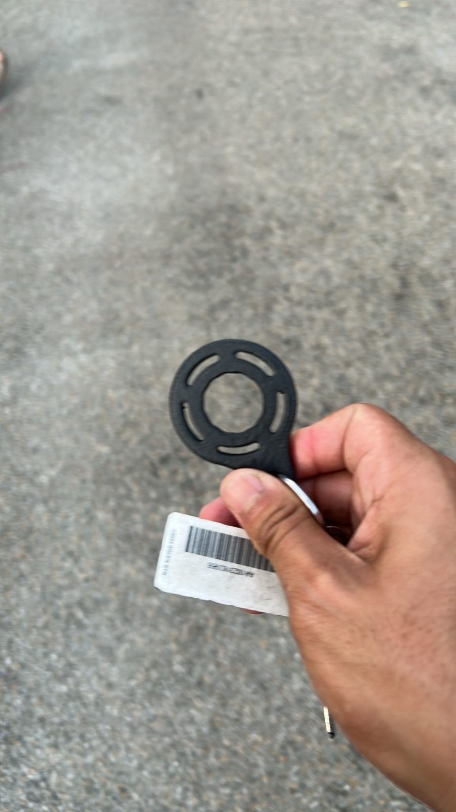 Cloudial customer photo on keys