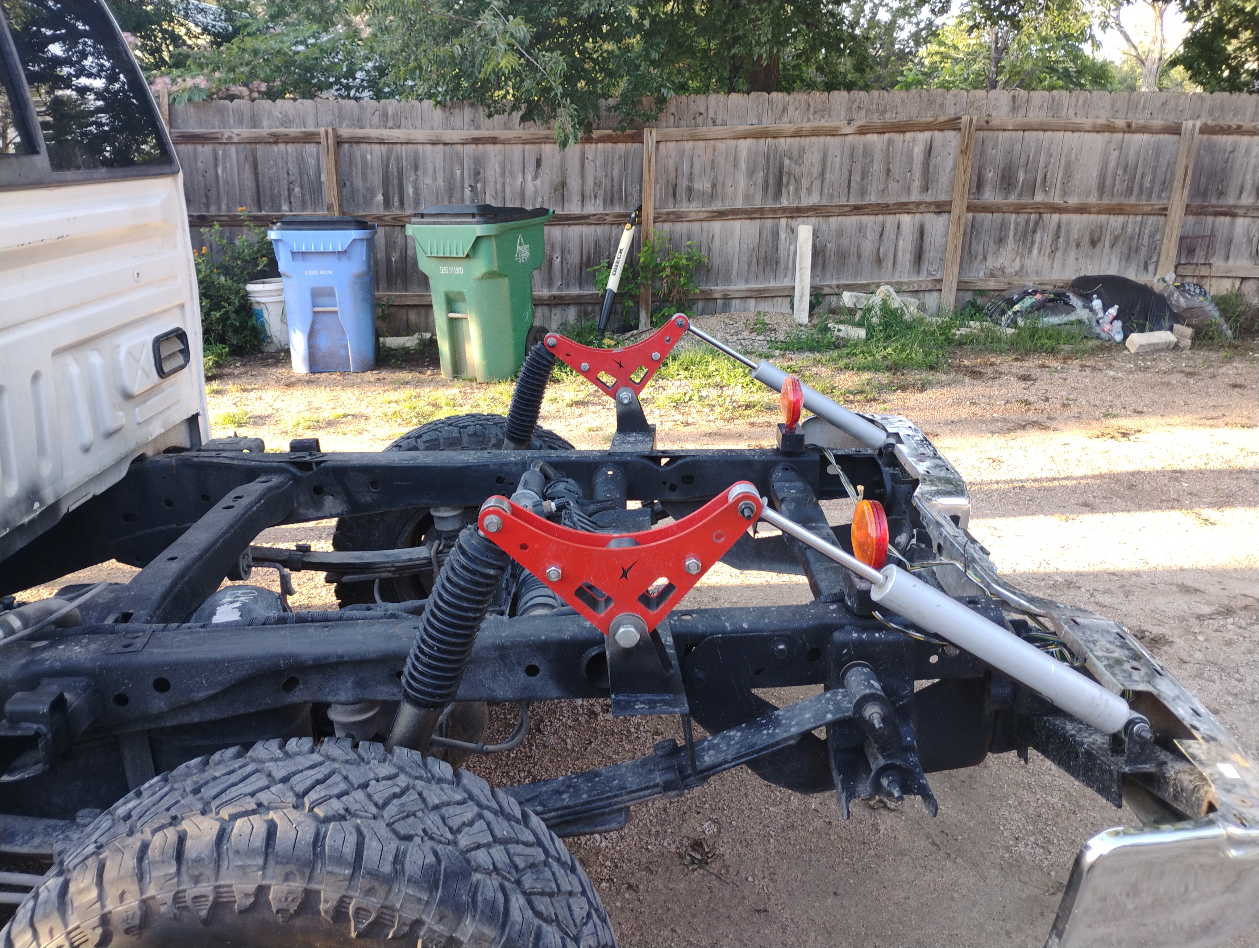 F150 post-runner pushrod suspension — rocker 4