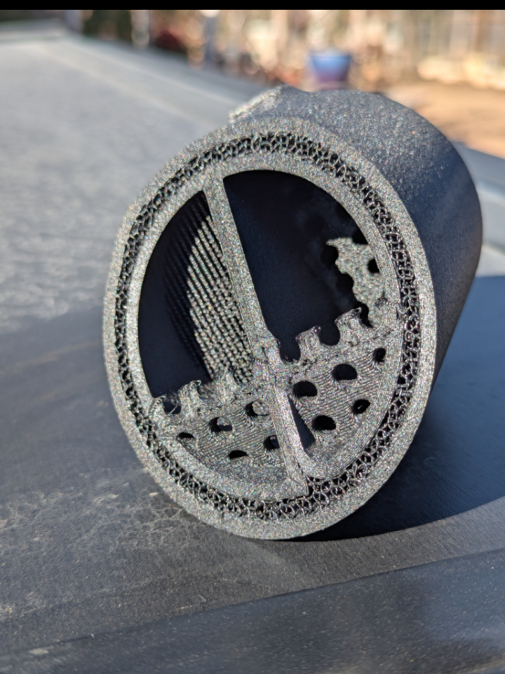 PRESION catch can internal baffle geometry
